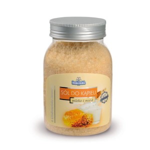 Sól do kąpieli "Mleko i miód" (600 g)