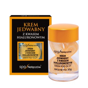 Jedwabny krem pod oczy z kwasem hialuronowym (30 g)