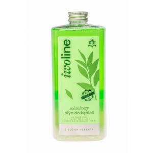Solankowy płyn do kąpieli Iwoline "Zielona herbata" (750 ml)