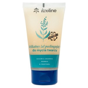Delikatny żel peelingujący do mycia twarzy Iwoline (150 ml)