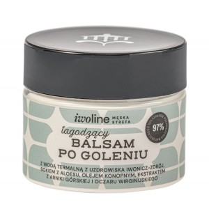 Łagodzący balsam po goleniu Iwoline MĘSKA STREFA, 150 ml