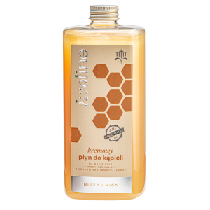 Kremowy płyn do kąpieli mleko i miód 750 ml